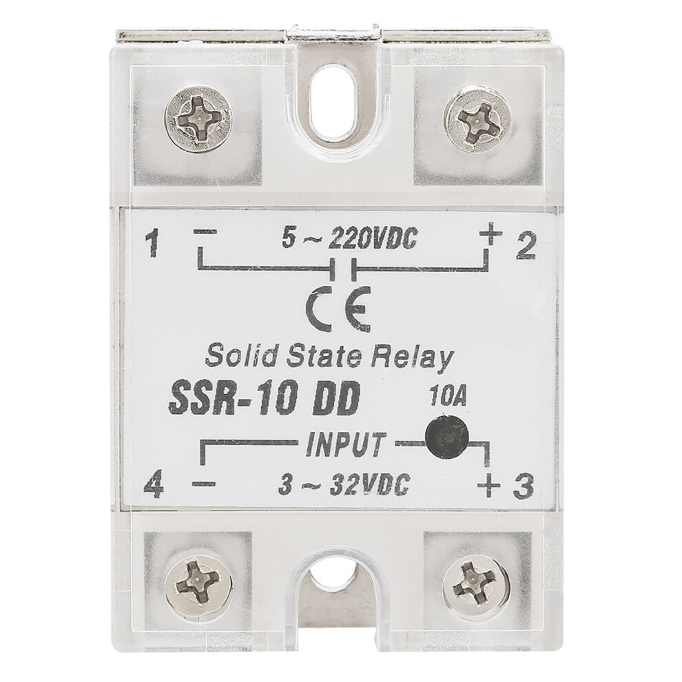 SSR-10 DD 10A 5-220VDC Solid State Relay For