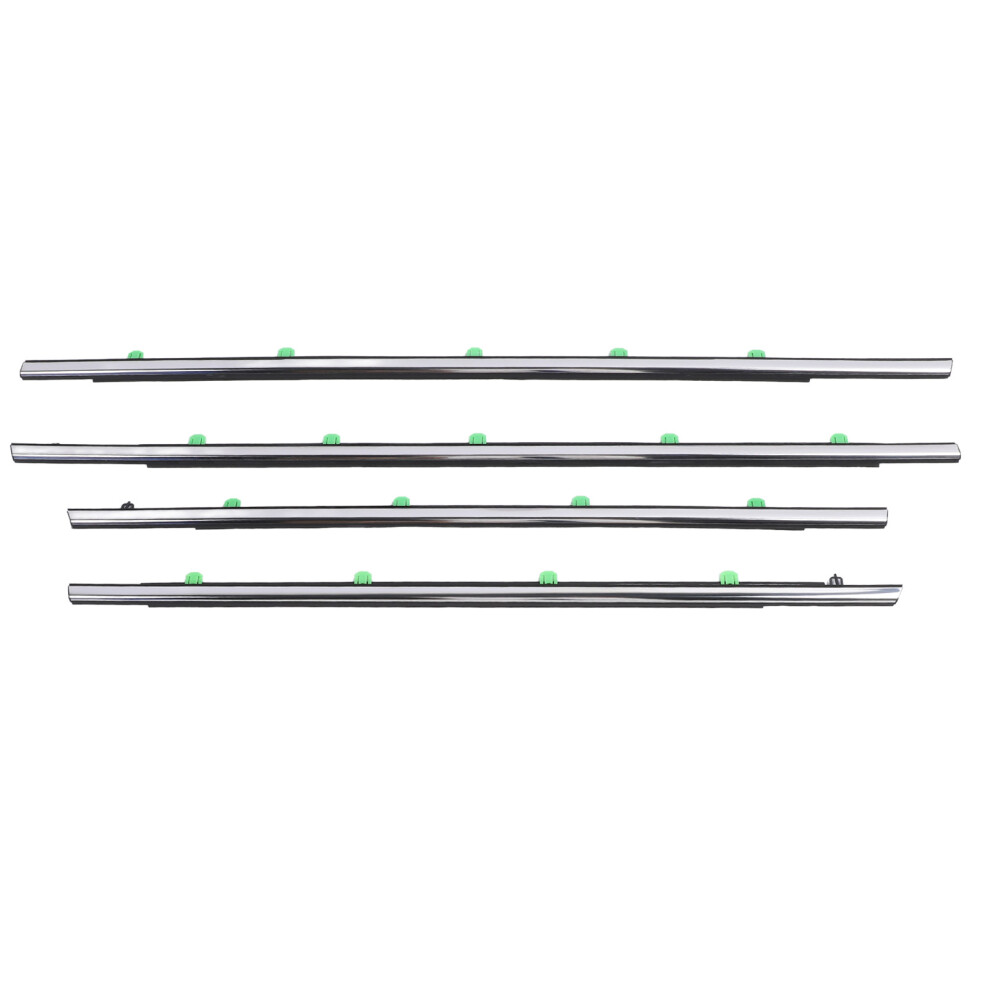 4Pcs Car Door Window Weatherstrip 72410 T0g A01 8320539250137