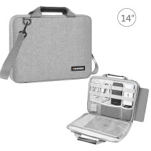 For Haweel 130 Inch140 Inch Briefcase Crossbody Laptop Bag For Macbook Lenovo Thinkpad Asus Crafted