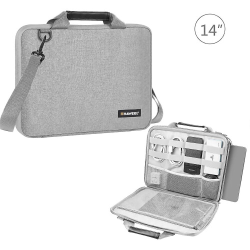 Para Haweel 130 polegadas140 polegadas pasta Crossbody Laptop Bag para Macbook Lenovo Thinkpad Asus Crafted