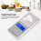 High Accuracy Digital Pocket Scale 0.01g 100g Blue Backlight 3