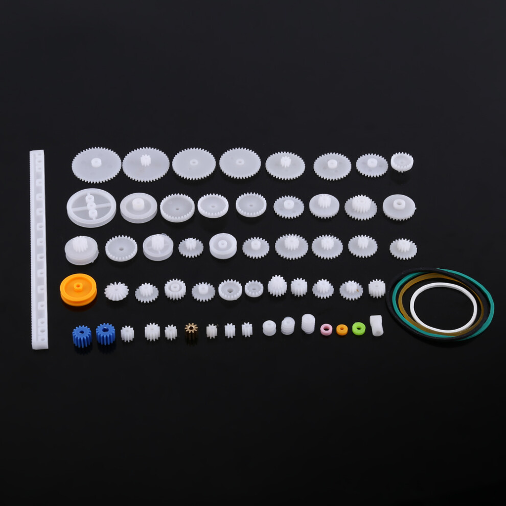 Plastic Gears Pulley Belt Worm Kits Crown Gear Set