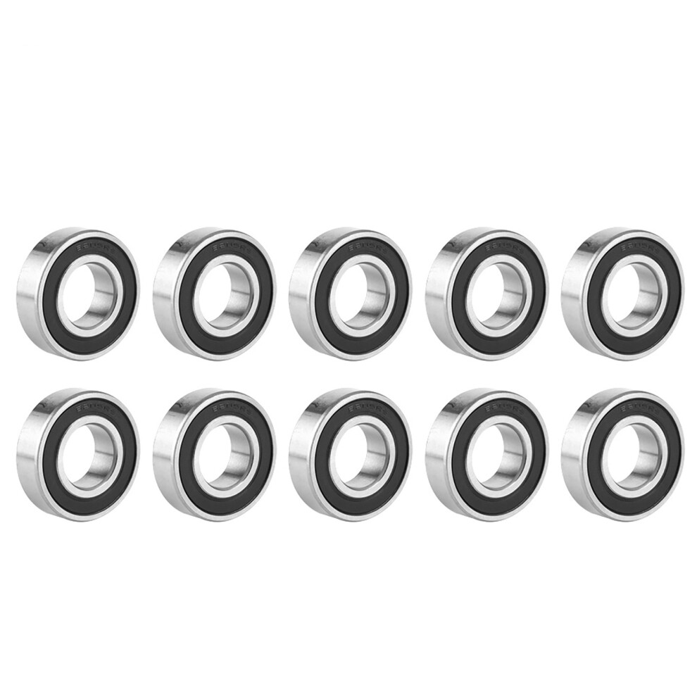 10Pcs 6205-2RS High Speed Double Sided Seal Deep