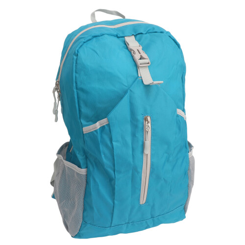 Compact 30L Sky Blue Hiking Backpack: Tear-Resistant Foldable Ultra-Light