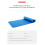 Thickened High Elastic Blue Yoga Mat 6