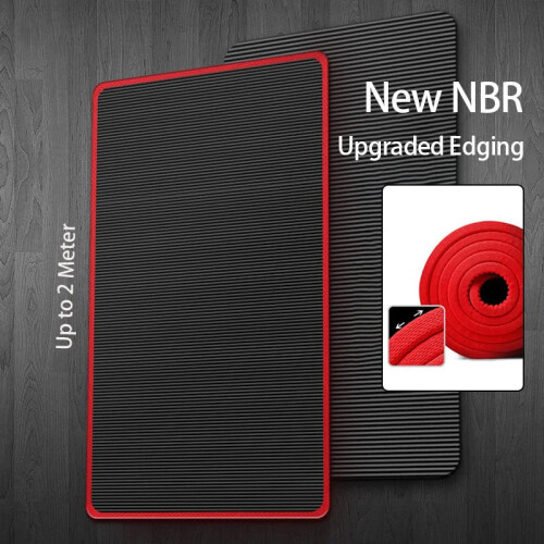 Thick Natural Rubber Non-Slip Yoga Mat 2