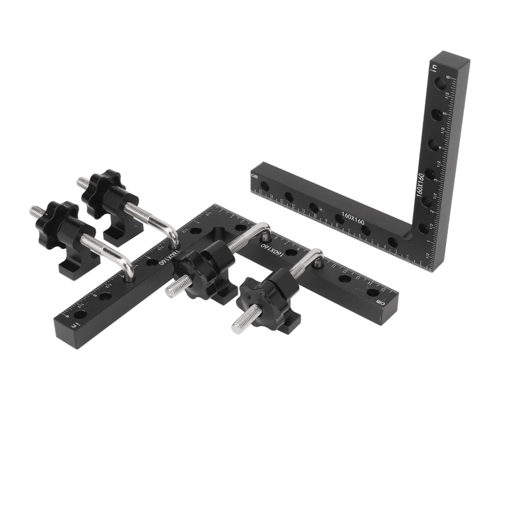 Corner Clamp 90 Aluminum Alloy Woodworking Cabinet Clamping Square 7891349371530
