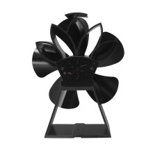 5Blades Stove Fan Efficient Heat Circulation Stove Fan Without