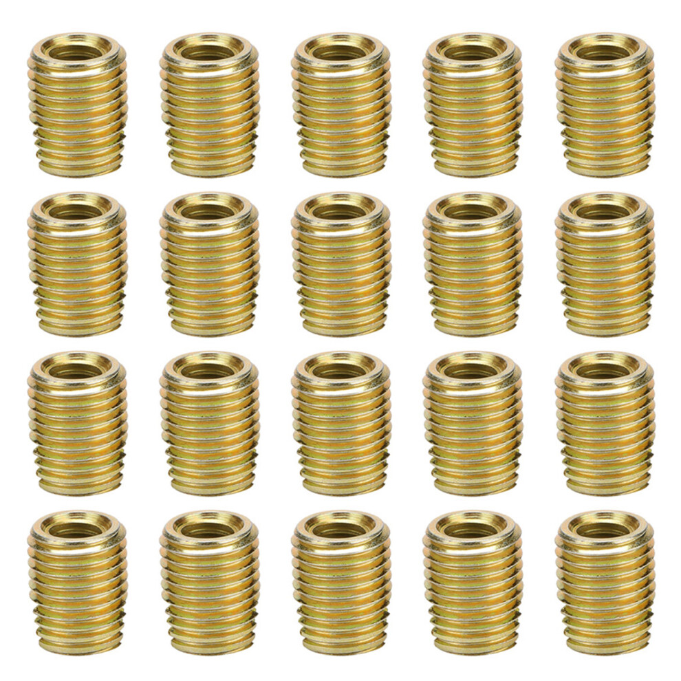 20Pcs 302 Carbon Steel Self tapping Thread Insert