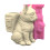 Versatile Silicone Mold Concrete Molds Silicone Casting Mold Dog 1