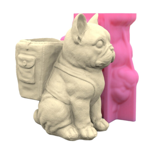 Versatile Silicone Mold Concrete Molds Silicone Casting Mold Dog