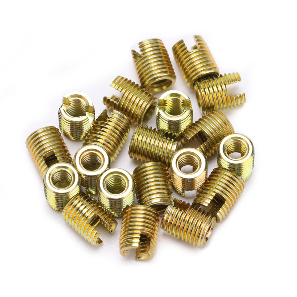 20Pcs 302 Carbon Steel Self tapping Thread Insert