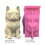 Versatile Silicone Mold Concrete Molds Silicone Casting Mold Dog 3