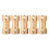 5pcs Motor Copper Shaft Coupling Coupler Connector 2