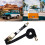 Ratchet Tie Down Straps with Double Hooks Cargo Straps Ratchet 3