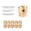 5pcs Motor Copper Shaft Coupling Coupler Connector 10