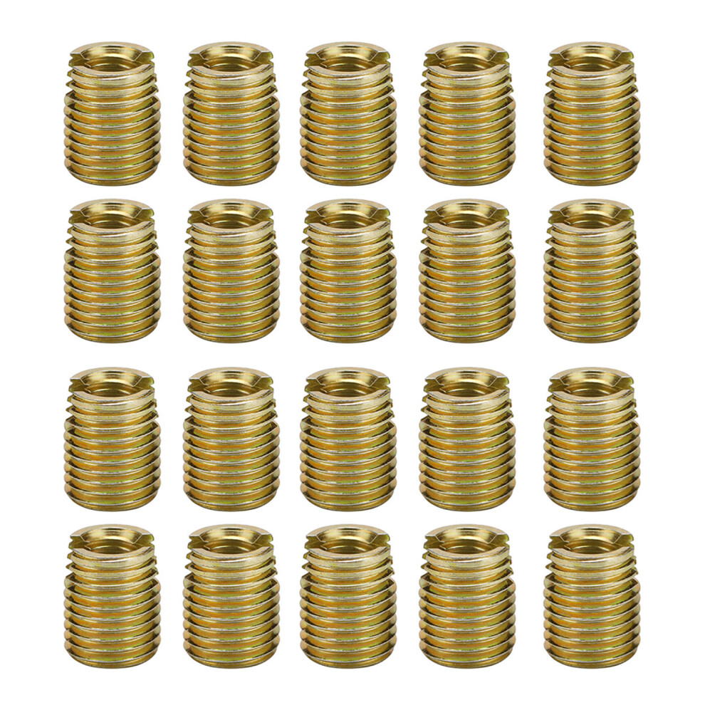 20Pcs 302 Carbon Steel Self tapping Thread Insert