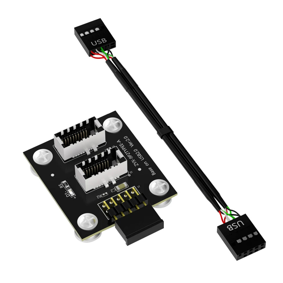 Type-E To Usb 2.0 9Pin Mainboard Header Male Cable Extension 7751000087647