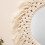Round Wall Mirror Set with Weave Pattern for Living Room Bedroom 6