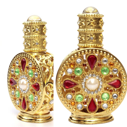 Vintage Perfumes Bottle Retro Vintage Empty Refillable Essential 1