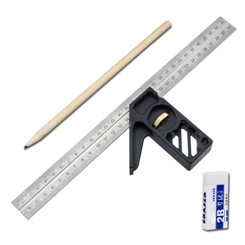 Adjustable Protractor Angleruler Combination Square Ruler 7751000088118