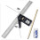 Adjustable Protractor AngleRuler Combination Square Ruler 6