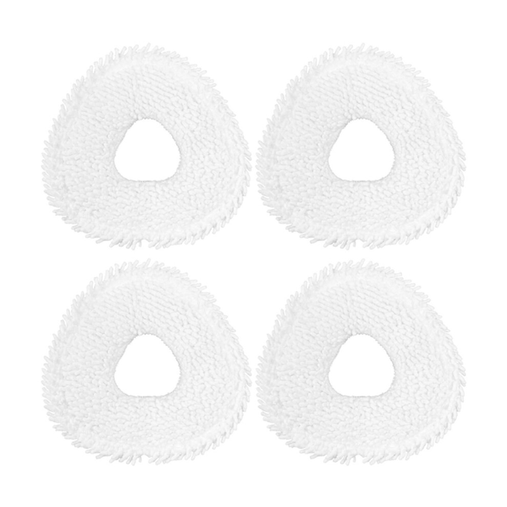 Set Of 4 Sweeping Robot Vacuum Cleaners Washable Mop Cloth 7751000088347