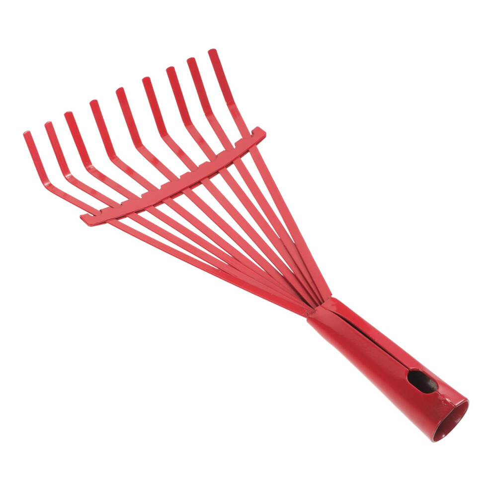 Carbon Steel Grass Rake Hand Rake Wire Broom For Leaf Cleaning 7751000088699