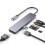 Multi Function Type C Hub Adapter, USB3.0, PD100W Charging for 2