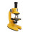 Kit Microscopio Compatto per Bambini 200x-1200x Giallo 2xAA 14
