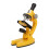 Kit Microscopio Compatto per Bambini 200x-1200x Giallo 2xAA 13
