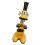 Kit Microscopio Compatto per Bambini 200x-1200x Giallo 2xAA 11