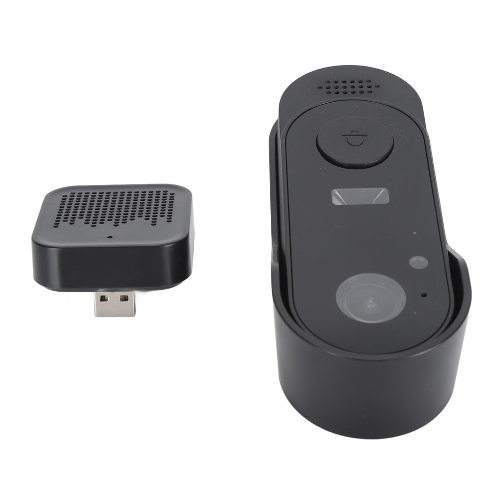 Hd Video Doorbell With 2-Way Talk, Night Vision, Ip65, 1000Mah Battery 5011349373699