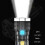 Super Bright 10000000lm Torch Led Flashlight Usb Rechargeable Tactical Light 2