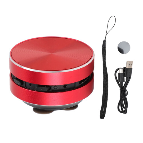 Portable Red Wireless Bone Conduction Speaker Stereo Bass Bluetooth Shower 2
