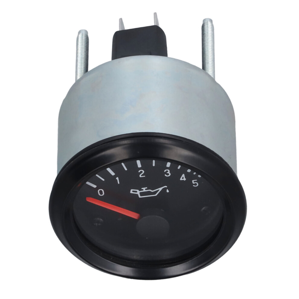 Compact 52Mm Oil Pressure Gauge 0-5Bar Led Backlit Aluminium 12V 4321349375984