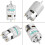 XD-775 12V High Speed Low Noise Double Ball 2
