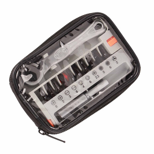 12 in 1 Portable Mini 1/4” Quick Ratchet Socket 1