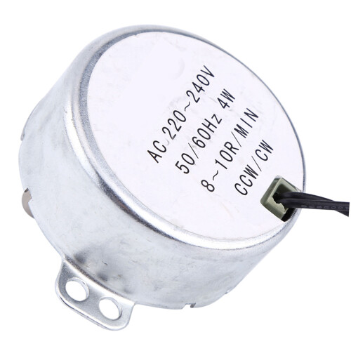 1pc 220-240V AC Synchronous Motor Geared Motor 4W 2