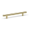(128mm Handle) Brushed Brass Kitchen Cabinet T-Bar Handles 6