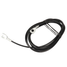 Cable de polea para fitness de 5 mm de espesor, 2,5 m de longitud, de alta resistencia