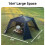 2pcs Door Curtain for Canopy Tent Dome Canopy 5