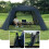 2pcs Door Curtain for Canopy Tent Dome Canopy 8