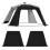 2pcs Door Curtain for Canopy Tent Dome Canopy 1