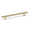(160mm Handle) Brushed Brass Kitchen Cabinet T-Bar Handles 6