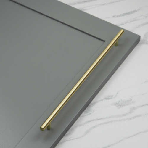 (320mm Handle) Brushed Brass Kitchen Cabinet T-Bar Handles
