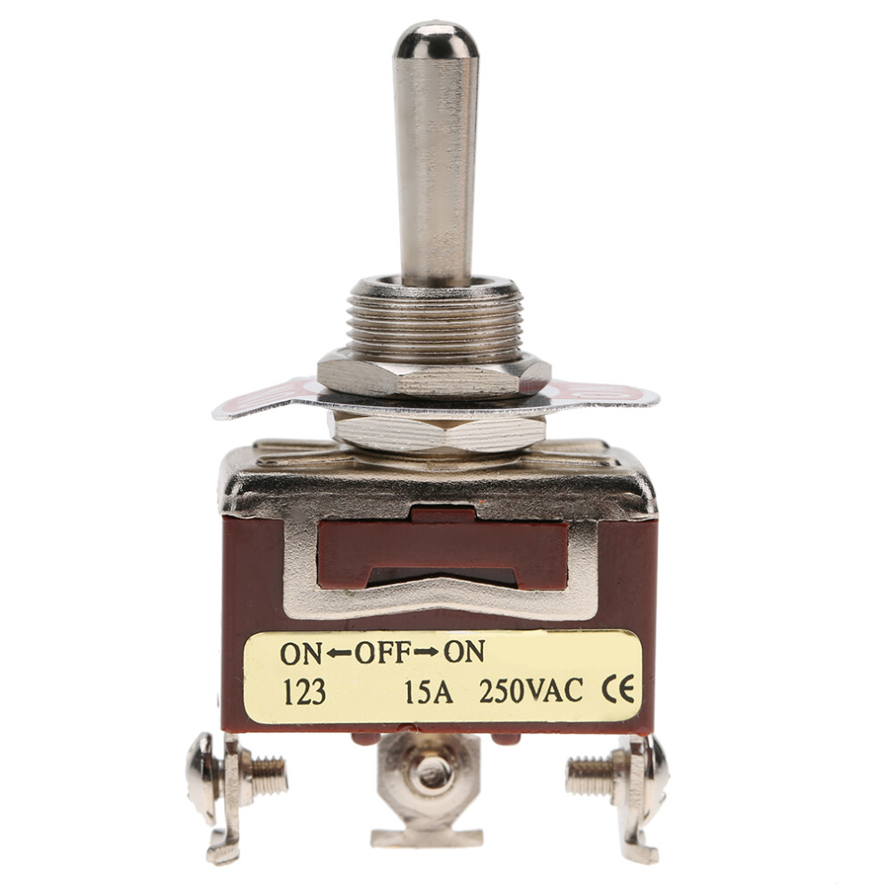 On OFF on Momentary Toggle Switch SPDT 3 pin 12mm