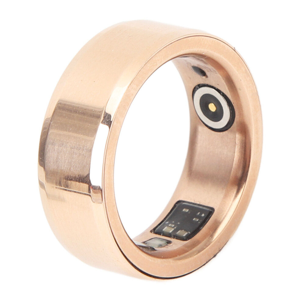 Rose Smart Ring Health Tracker With Pedometer & Sleep Monitor Gold 8441349377675