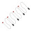 Running Machine Safety Magnet Keys - 4PCS Set with Clip for Easy Use 16
