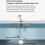 Wasserleckdetektor 1x CR123A Gehäuse ABS 8